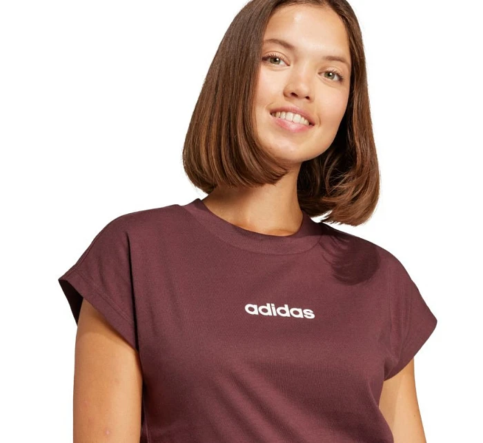 Bavlněné tričko adidas Essentials Linear W JG8663 Bavlněné tričko adidas Essentials Linear W JG8663