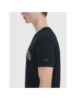 Pánské tričko s potiskem 4F 4FWSS25TTSHM1980-20S Pánské tričko s potiskem 4F 4FWSS25TTSHM1980-20S