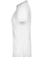 JN 709 Dámské elastické piqué polo model 22488522 white - Daiber JN 709 Dámské elastické piqué polo model 22488522 white - Daiber
