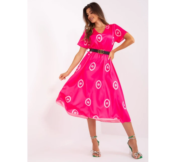 Sukienka DHJ SK model 18861895 ciemny różowy - FPrice