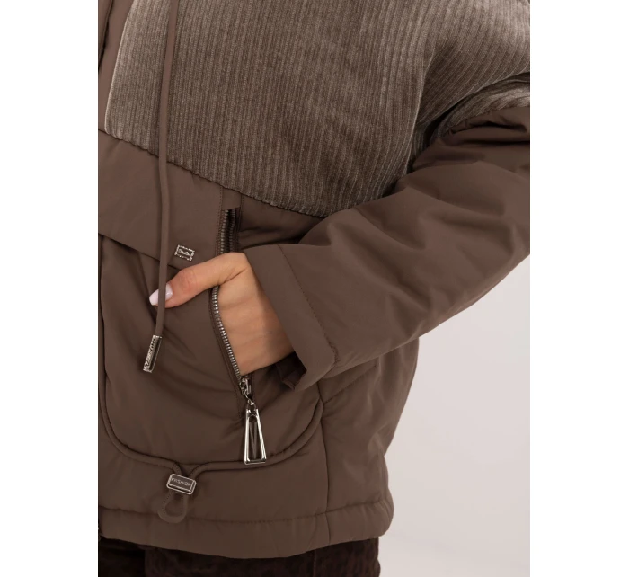 Bunda MBM KR AJ218.42 hnědá Bunda MBM KR AJ218.42 hnědá