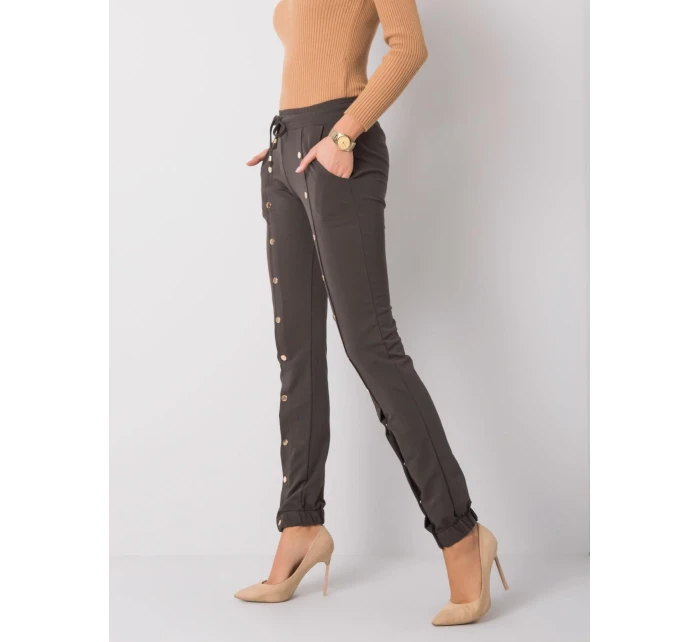 Tepláky RV DR 6016.08 tmavá khaki Tepláky RV DR 6016.08 tmavá khaki