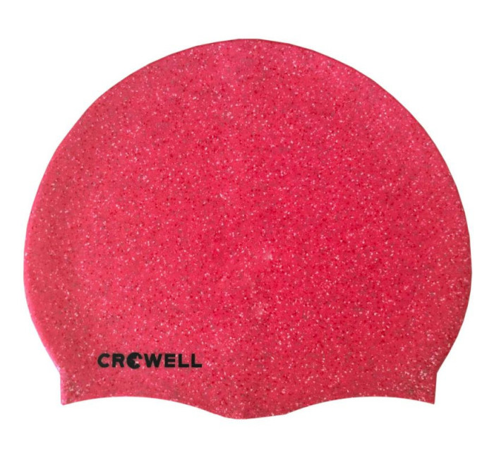 Crowell Recycling Silikonová plavecká čepice Pearl růžové barvy.3