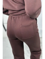 Bavlněná souprava s vyšívaným nápisem Paradise zelený Bavlněná souprava s vyšívaným nápisem Paradise zelený