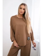 Souprava Punto Milano Winter tepláky + kalhot velbloud Souprava Punto Milano Winter tepláky + kalhot velbloud