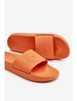 Dámské Žabky model 21664759 Oranžové - 4F Dámské Žabky model 21664759 Oranžové - 4F