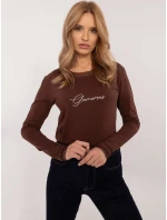 Bluzka CLM BZ model 20692199 brązowy - FPrice Bluzka CLM BZ model 20692199 brązowy - FPrice
