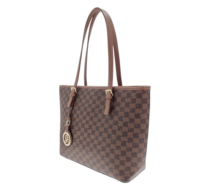 Komfortní hnědá dámská shopperka UAP1B - GALLANTRY