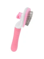 SAMOČISTICÍ KARTÁČ PRO PSY A KOČKY RŮŽOVÝ