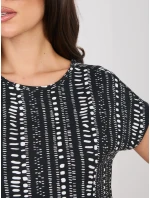 T shirt D12110M02646F czarny T shirt D12110M02646F czarny