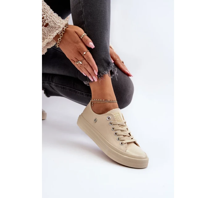 Klasické dámské tenisky Big Star Béžová Klasické dámské tenisky Big Star Béžová