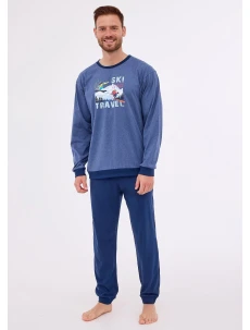 Pyžamo Cornette 461/257 Ski length/r S-2XL pánské