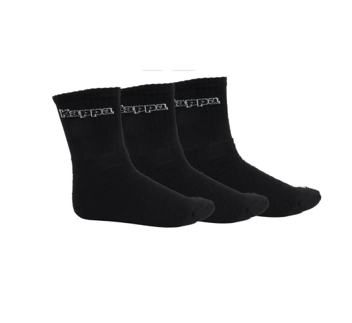 Dlouhé ponožky 34113IW 901 černé - Kappa Dlouhé ponožky 34113IW 901 černé - Kappa