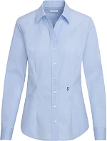 Blouse Slim LSL Halenka s dlouhým rukávem model 22501347 light blue - Seidensticker Blouse Slim LSL Halenka s dlouhým rukávem model 22501347 light blue - Seidensticker