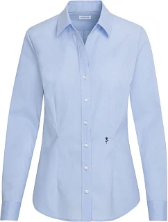 Seidensticker Blouse Slim LSL Halenka s dlouhým rukávem 78.0613 light blue