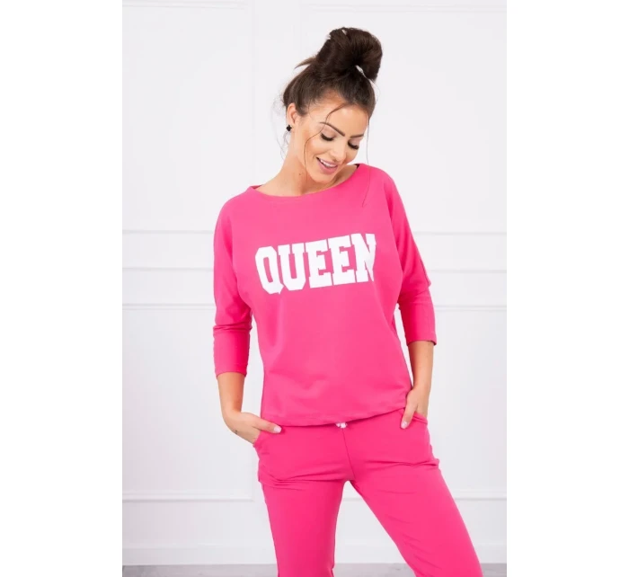 Sada s potiskem Queen fuchsia