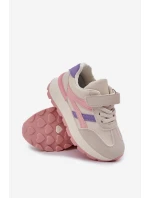 Dětské Tenisky Na Suchý Zip Růžové model 21671421 - Boto
