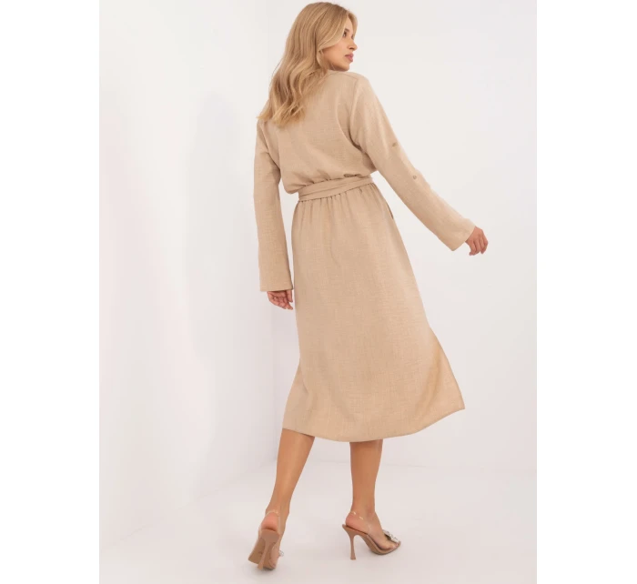Sukienka LK SK model 20463639 beżowy - FPrice