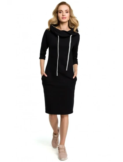 model 15098188 Šaty černé - Moe