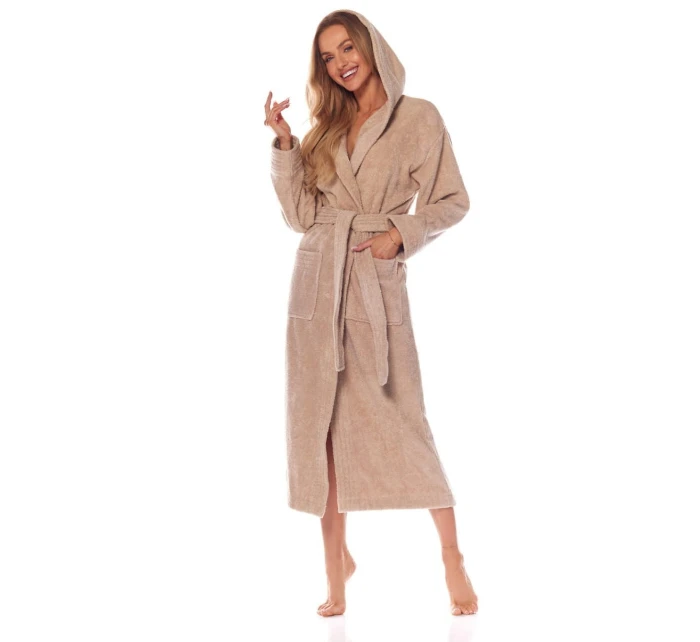 Dámský župan L&L 2102 dlouhý 4XL