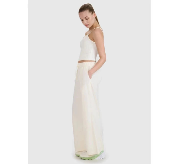 Dámské volnočasové kalhoty se širokými nohavicemi model 21433231 dámské - 4F