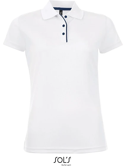SOL'S Performer Women Dámské piqué sportovní polo 25.1198 white SOL'S Performer Women Dámské piqué sportovní polo 25.1198 white