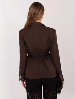 MI MA bunda A2895.54 tmavě hnědá