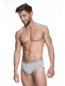 Pánské slipy Iron Grey - Julimex