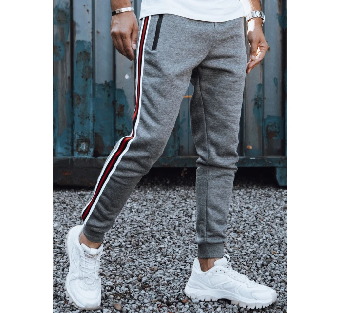 Pánské antracitové tepláky Dstreet model 21979942 - FashionStreet Pánské antracitové tepláky Dstreet model 21979942 - FashionStreet