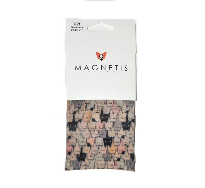 Dámské vzorované ponožky model 7465057 20 den - Magnetis