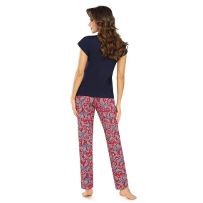 Dámské pyžamo Rita blue - Donna