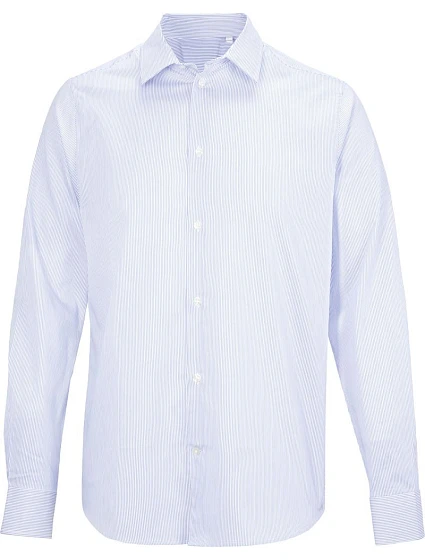 NEOBLU Baptiste Women Mikro keprová halenka s dlouhým rukávem 24.4339 blue stripes NEOBLU Baptiste Women Mikro keprová halenka s dlouhým rukávem 24.4339 blue stripes