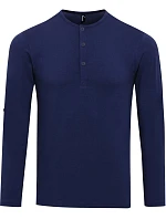 PR 218 Pánské tričko s dl. rukávy indigo model 22476472 - Premier