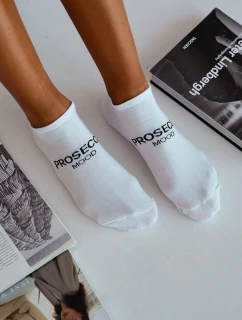Dámské Ponožky PROSECCO MOOD Bílá-Černá