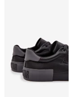 Pánské Tenisky Eko Kůže Big Star OO174019 Černé Pánské Tenisky Eko Kůže Big Star OO174019 Černé