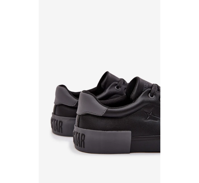 Pánské Tenisky Eko Kůže Big Star OO174019 Černé Pánské Tenisky Eko Kůže Big Star OO174019 Černé