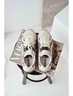 Kožené Semišové Dámské Tenisky Big Star model 22074797 Bílé - Big Star Shoes