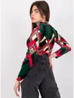 Halenka DHJ BZ 6291 2.32P tmavě zelená