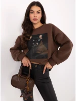 Bluza MI BL  brązowy model 21749793 - FPrice