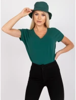 Tričko RV TS 4832.35P tmavě zelená