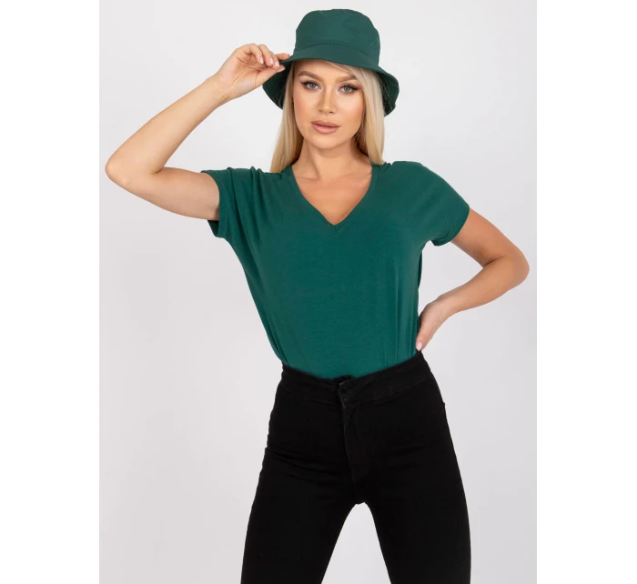 Tričko RV TS 4832.35P tmavě zelená