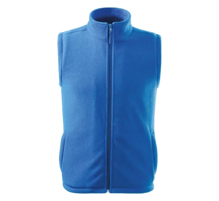 Next fleece vesta unisex azurově modrá Next fleece vesta unisex azurově modrá