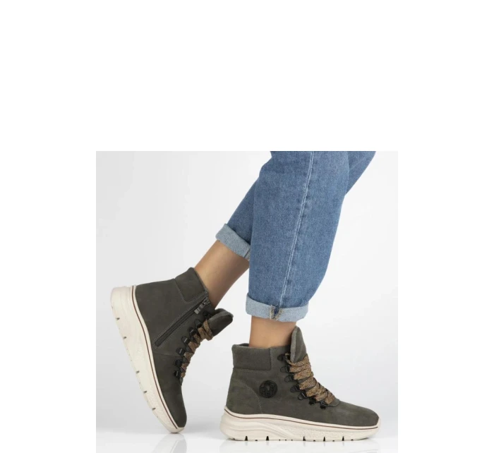 Boty na široké podrážce model 222012 Solea Boty na široké podrážce model 222012 Solea