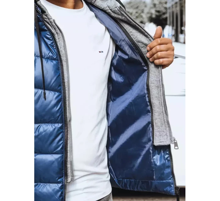 Pánská tmavě modrá vesta Dstreet TX4138 Pánská tmavě modrá vesta Dstreet TX4138