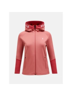 Peak Performance W Rider Zip Hood Pink