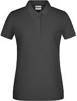 Dámské piqué polo z bio bavlny 02. black model 22534199 - Daiber Dámské piqué polo z bio bavlny 02. black model 22534199 - Daiber