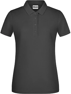 Daiber 8009 Dámské piqué polo z bio bavlny 02.8009 black