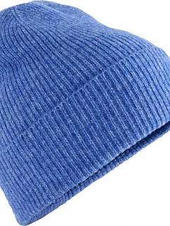 Beechfield B 388 Pletená čepice "Wool Blend" 53.0388 blue marl