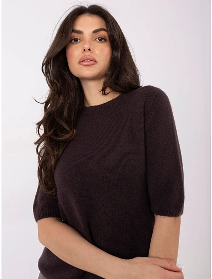 Jumper MO SW 1510.86 tmavě hnědý Jumper MO SW 1510.86 tmavě hnědý