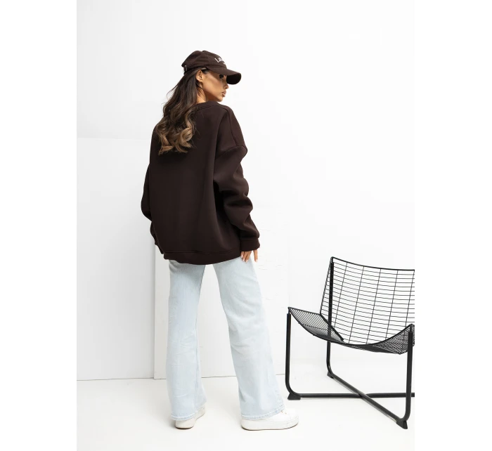 Bluza RV BL model 21777661 ciemny brązowy - FPrice